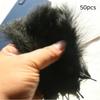 50Pcs Premium Soft Turkey Marabou Feathers Fluffy Craft Feathers for Kids Art Project Birthday Party Decor