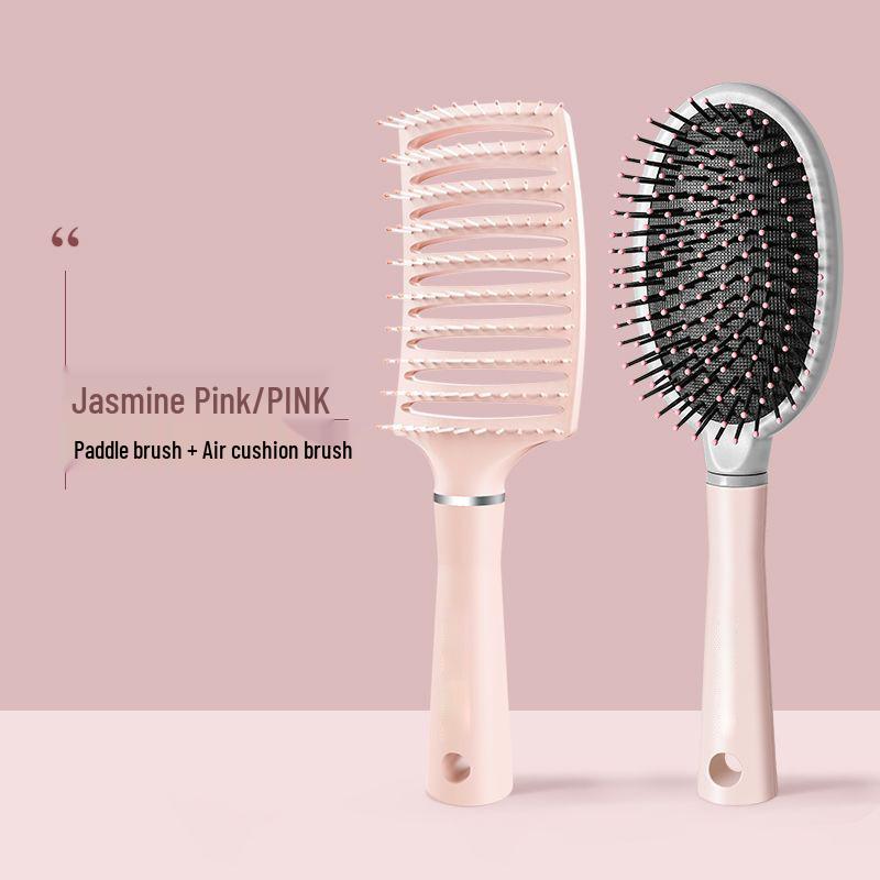 Women's Air Cushion Massage Comb for Long Hair - Fluffy, Straight, or Curly Styling
