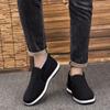 Unisex Autumn Winter Boots Padded Thickened Warm Cotton Casual Slip-on Comfortable Soft Elderly Outdoor Hiking Winter Shoes