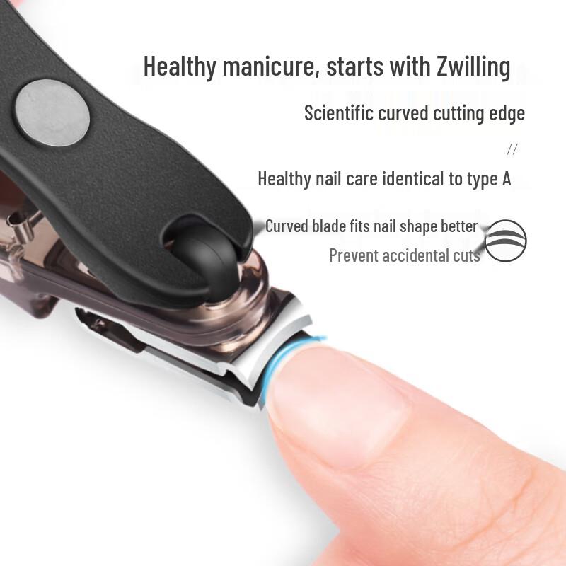 Zwilling 4-Piece Nail Clipper Set with Magnifying Glass
