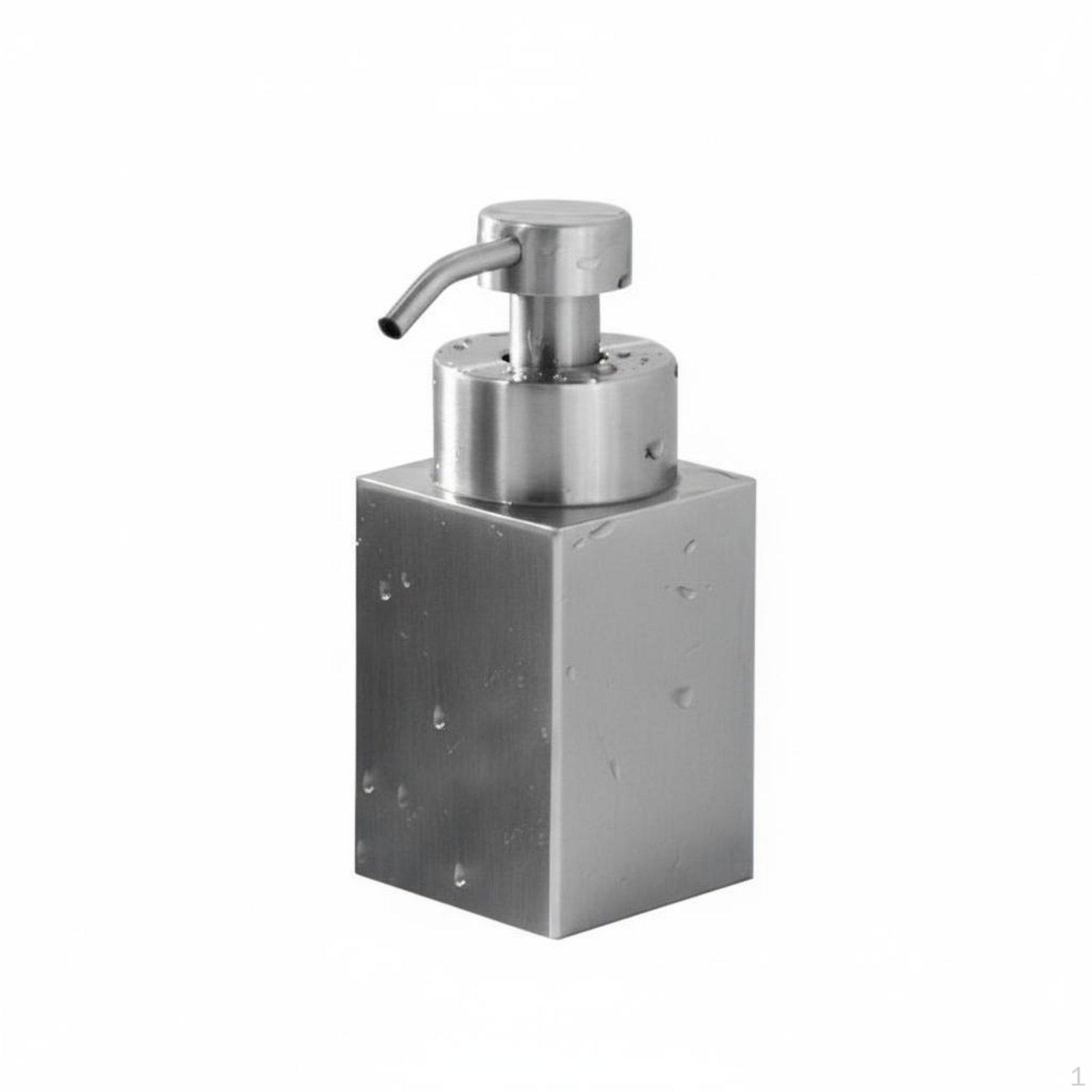 Foaming Soap Dispenser Modern Design Refillable Foam Stainless Steel Pump for