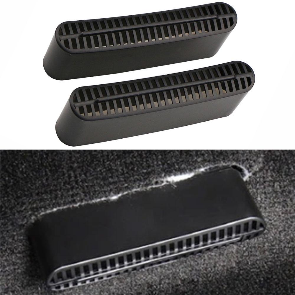 Für Ford Explorer 2013 - 2019 Hinterer Boden AC Heizung Auslassabdeckung Unter Sitz Klimaanlagenkanal Auslass Lüftungsgitter Zierleiste Schutz