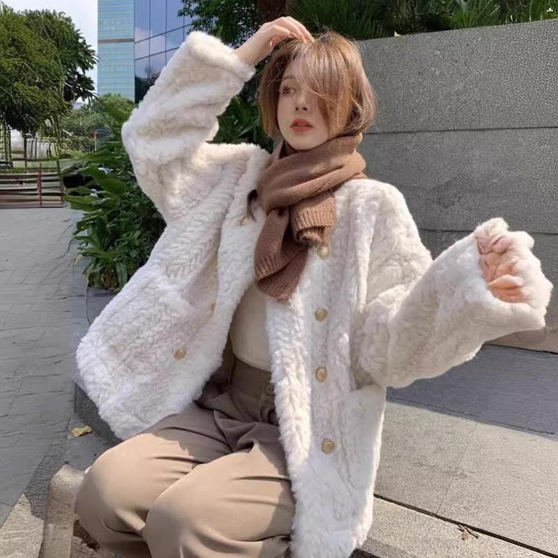 Tjock Bomullskappa för Kvinnor