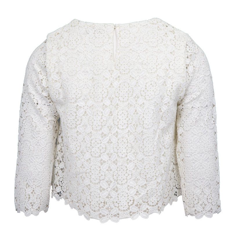 Blouse fuchsia à dentelle Bleya Femme LA PETITE ETOILE