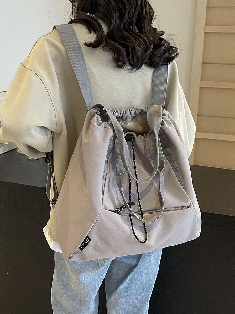 Tragetasche: Damen 2025 Canvas-Rucksack mit großem Fassungsvermögen für vielseitiges Pendeln und Reisen