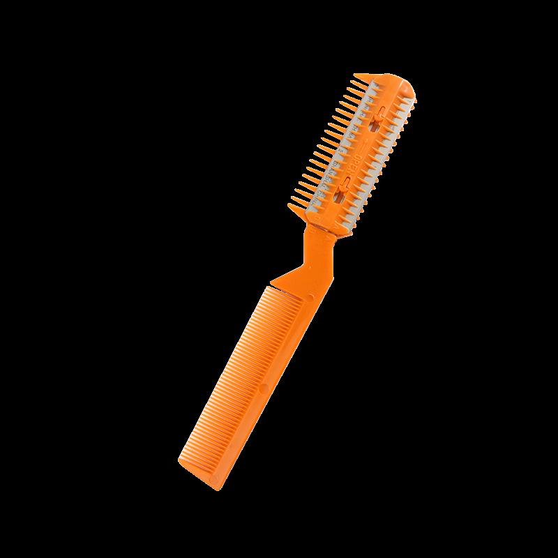 Double-Sided Thinning Razor Comb for Bangs & Hairdressing - Adult Barber Tool