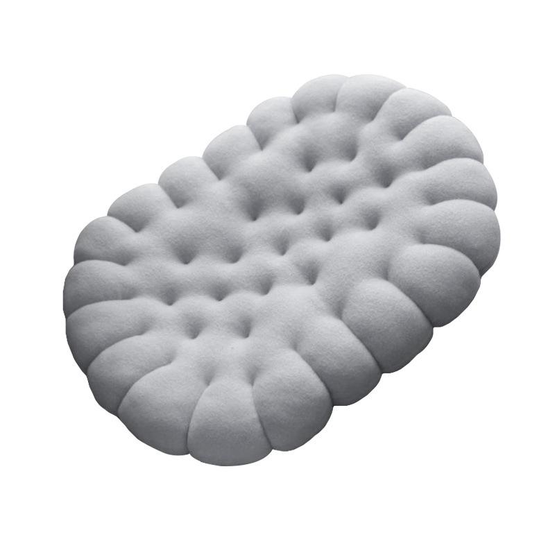 Japanese Handmade Irregular Cookie-Shaped Cushion - Creative Thickened Seat for Students and Home