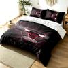 Chicago Bulls 3pc Duvet Cover Set Simple Modern Bedding Set Wrinkle Resistant Soft Fabric All Season Use a Perfect Gift