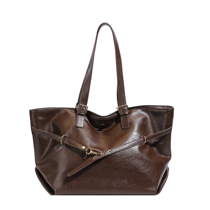 Casual Tote Bag, Versatile Shoulder Bag, Simple and Fashionable Commuter Underarm Bag