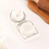 2-Type Egg Slicer (19.5x9cm) Stainless Steel Wire White