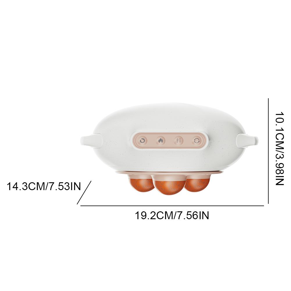 Bian Stone Tummy Kneading Instrument Multi-Function Wearable Cellulite Massager Portable Lymphatic Drainage Massager for Women