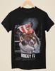 Rocky IV - Maglietta Nera Unisex Ispirata al Poster del Film