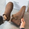 Winter New Retro Casual Velvet Martin Boots with Cotton Warm Snow Boots