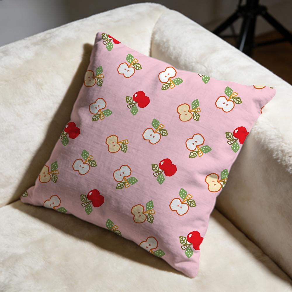 fruits Cushion Cover Soft Decorative Pillow Case Suitable for Bedroom Sofa Car Travel Use