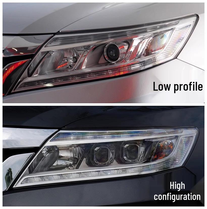 Compatible Headlight Rear Shell for 2013-2017 Honda Crider: Halogen & LED Options, Original Quality