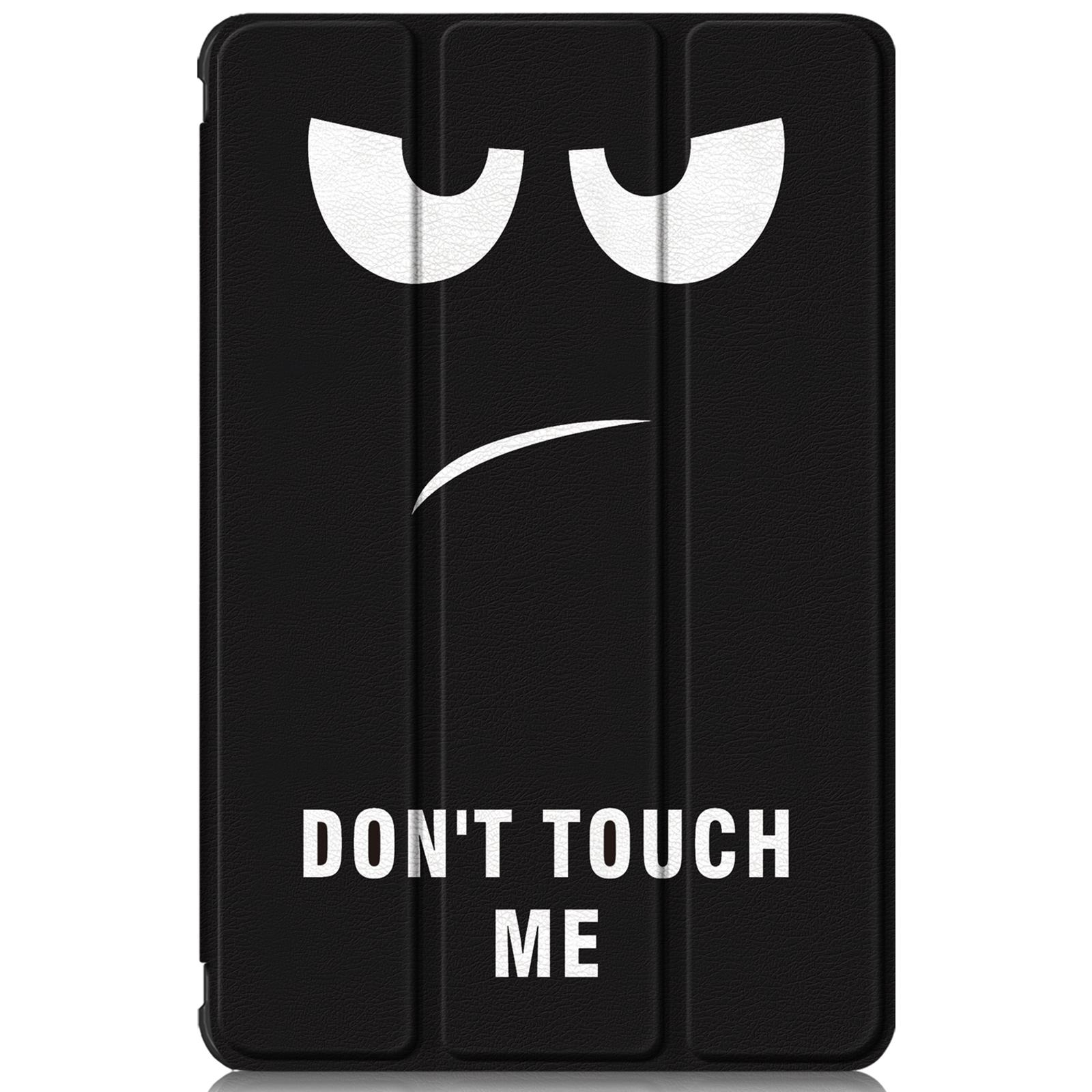 

For Samsung Galaxy Tab A8 10.5 (2021)/A8 10.5 (2022) Pattern Printing Stylish Premium Tri-Fold Stand Auto Wake/Sleep PU Leather Smart Case Angry Look