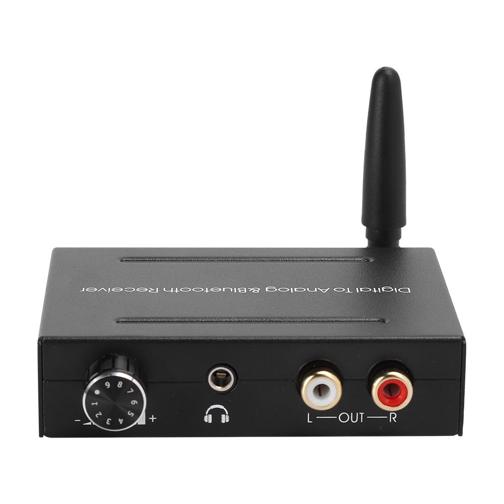 Bluetooth Receive Function Coaxial Optical Fiber Input 3.5mm RCA Output O Decoder