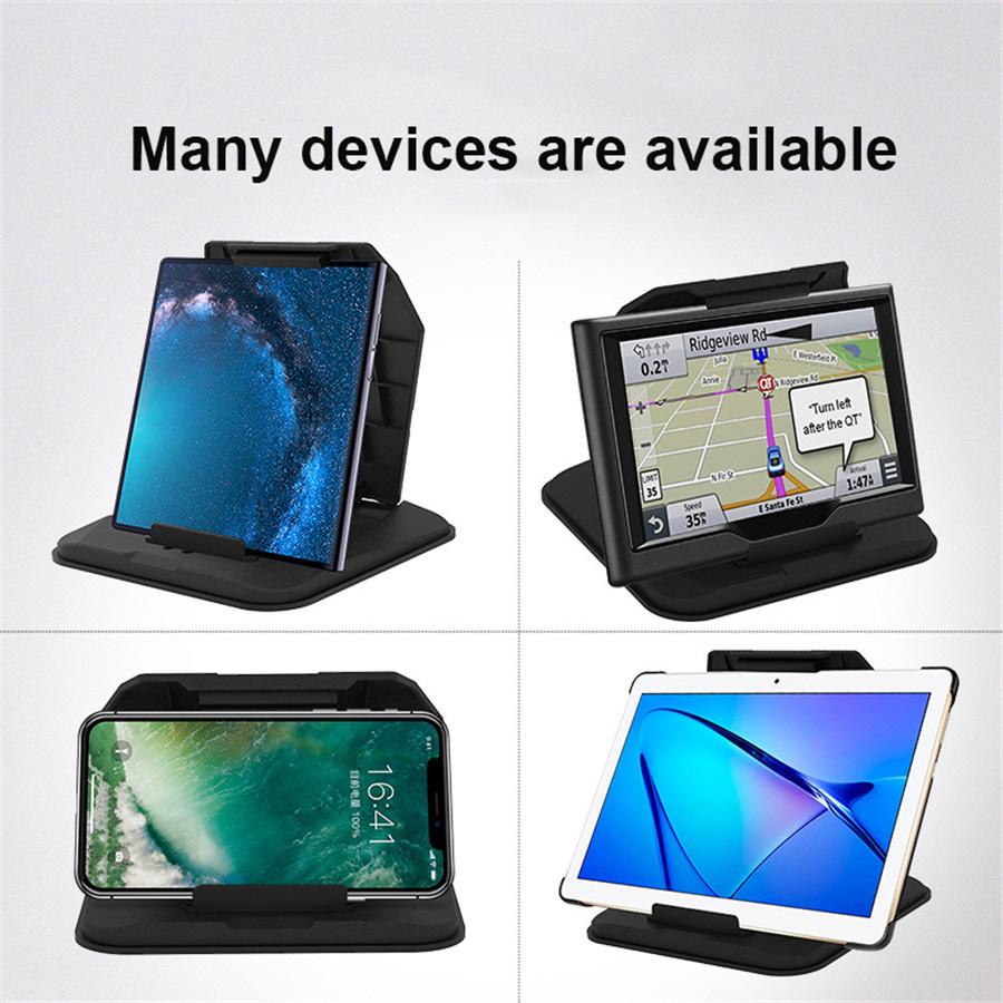 Nonslip Car SUV Dash Tablet Mount Holder Stand Sun Shade for 3"-9.5" iPad E-Book