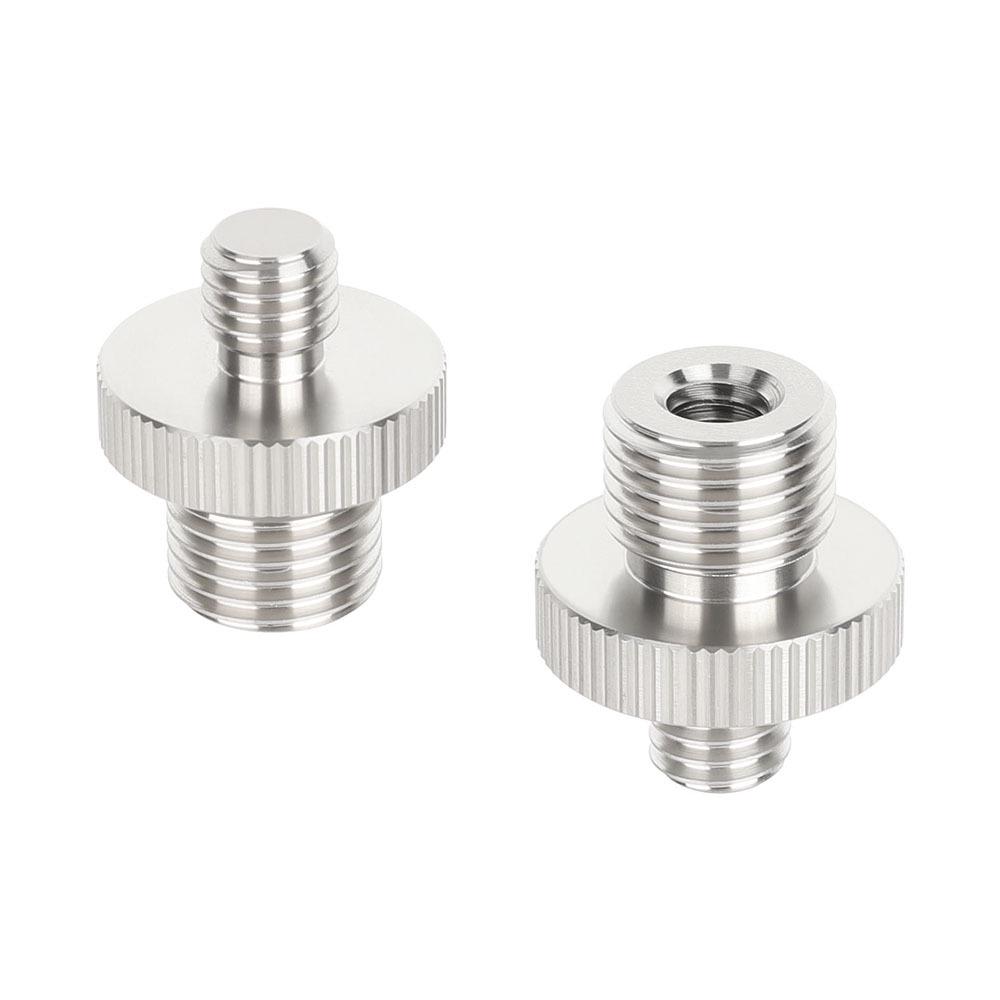 

HDRIG M8 to 1/2 -20 Male, 1/4 -20 Female Stainless Steel Screw (2-Pack) серебряный