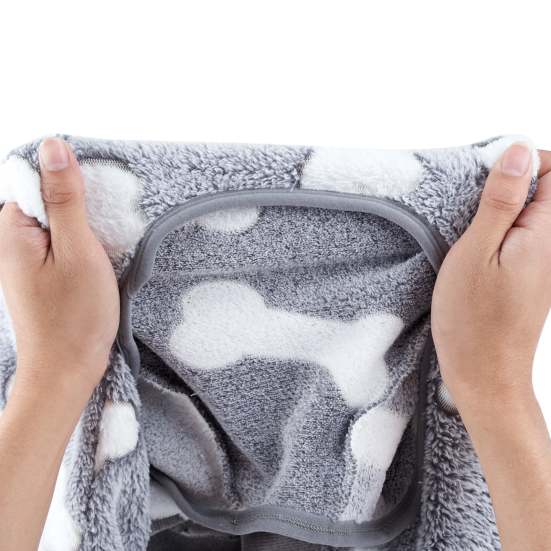 Bobasndm Rollkragen Hunde Kleidung Pyjama, Herbst Winter Hunde Jumpsuit Mantel, Winter Weiche Warme Flanell Pyjama