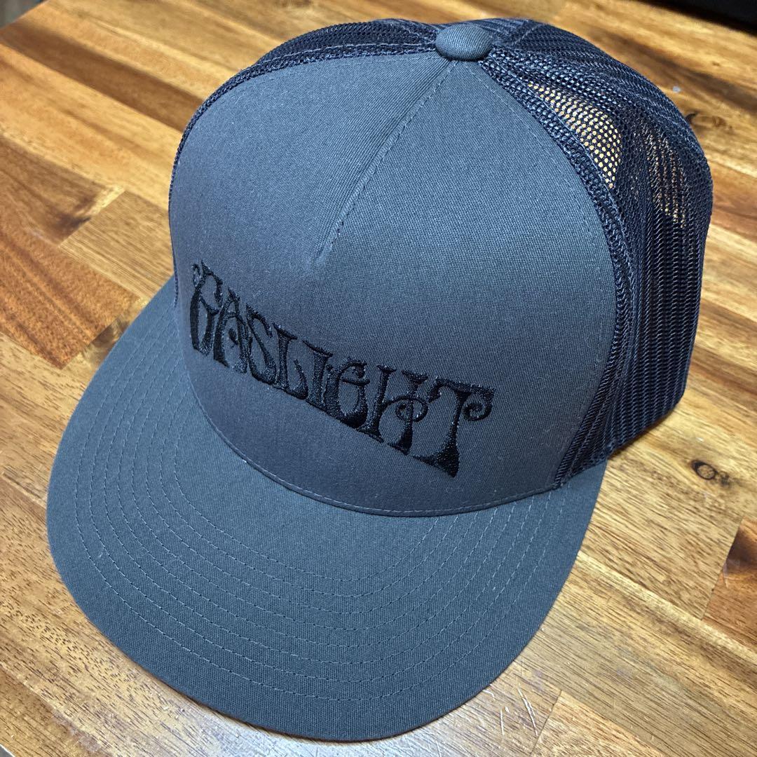 

[USED] Grey Trucker Cap with Gaslight Embroidery
