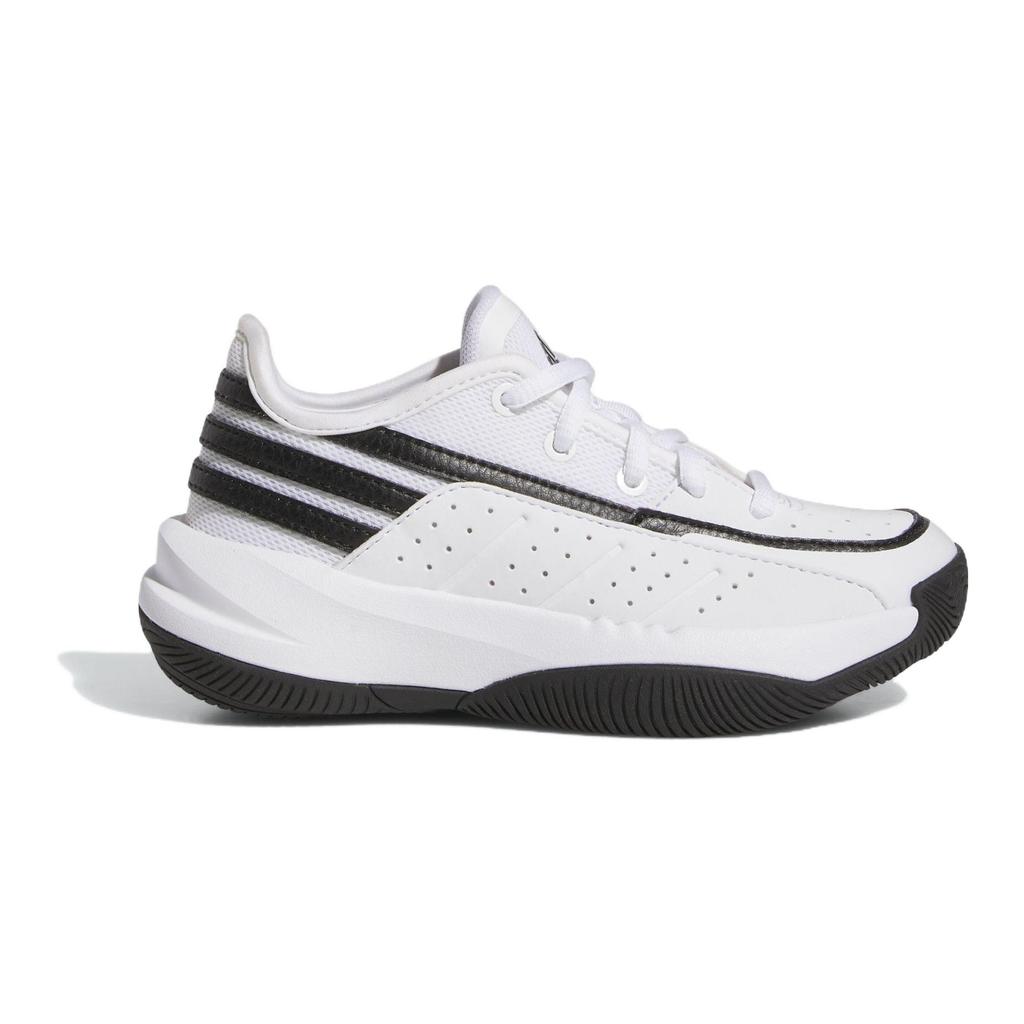 adidas Front Court Cushioning Abrasion Resistant Cushioning, Wear Resistant Low Top Children's Basketball Shoes Kids' ID6193