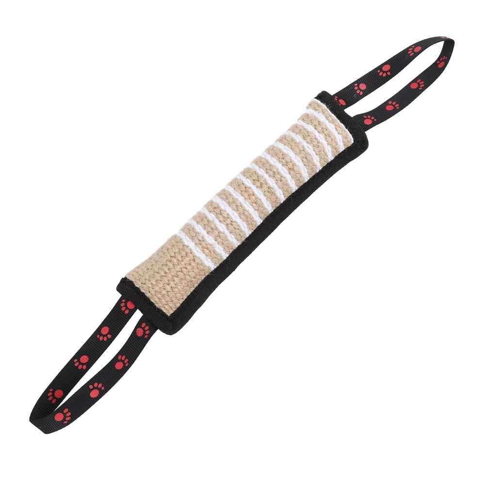 Thick Linen Fabric Dog Bite Stick Cylindrical Shape Dog Training Bite Pad  Bite Training