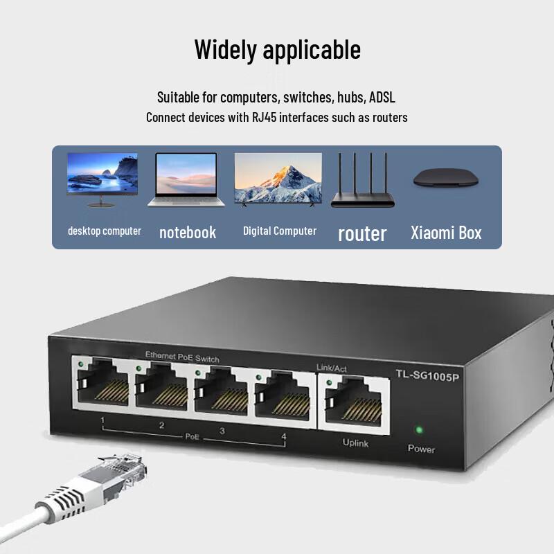 BOSENDE Cat6 RJ45 Unshielded Network Plugs