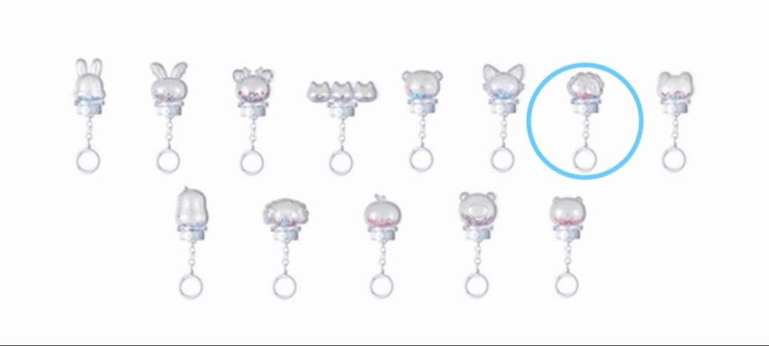 [USED] Seventeen (SEVENTEEN) Penlight Parts Keyring - Byopuri