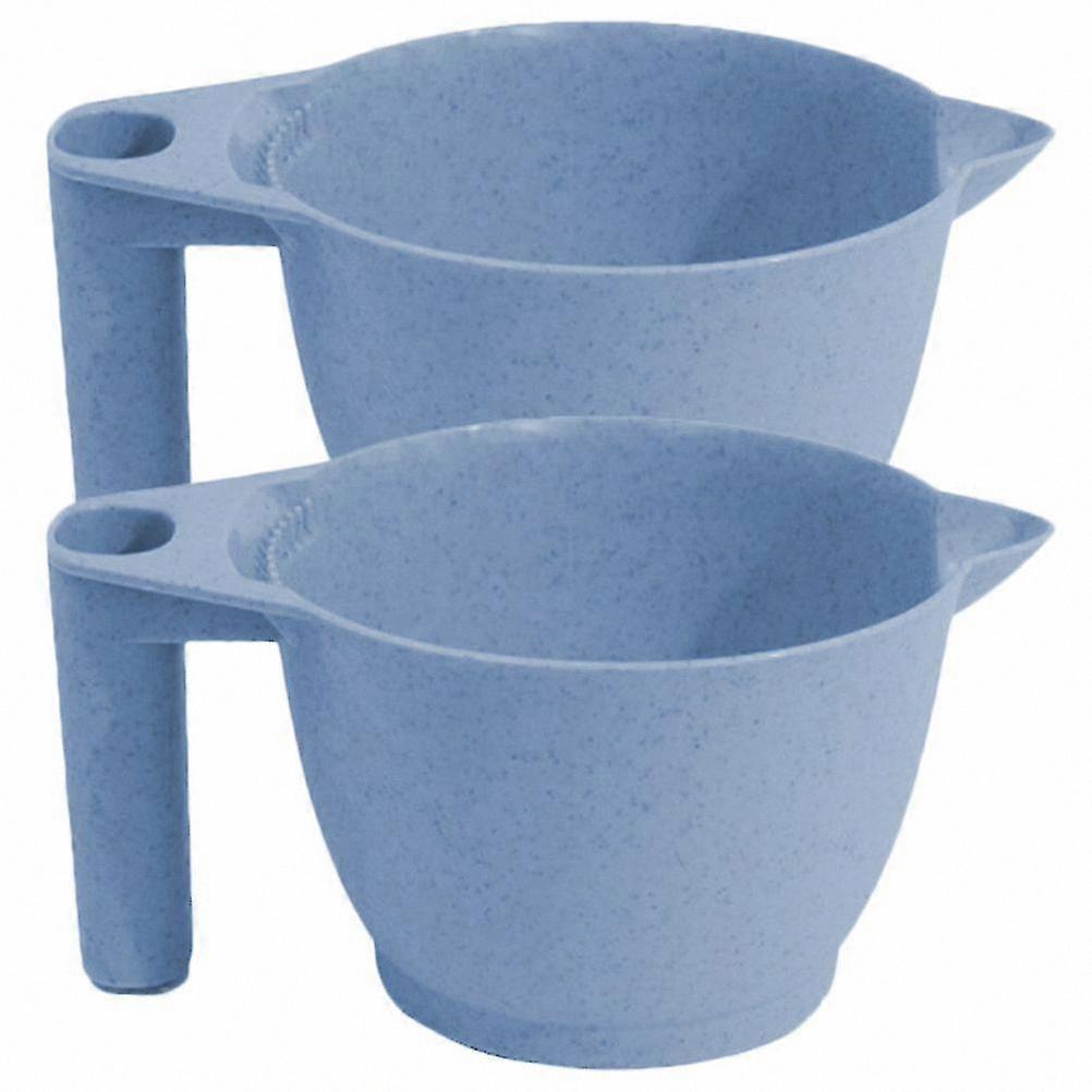 2-Pack Portable Hair Color Mixing Bowls for Salon Use