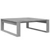 VidaXL Coffee Table Sonoma Grey 100x100x35 Cm Engineered Wood 816000