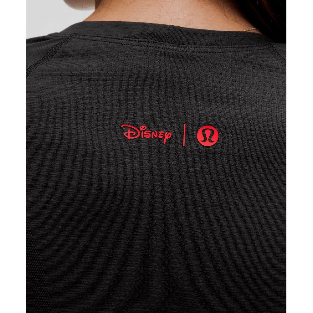 Disney X Lululemon  Swiftly Tech Long Sleeve Shirt 2.0 Hip Length Black Black