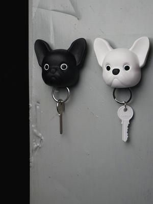 Qualy Design French Dog Keychain