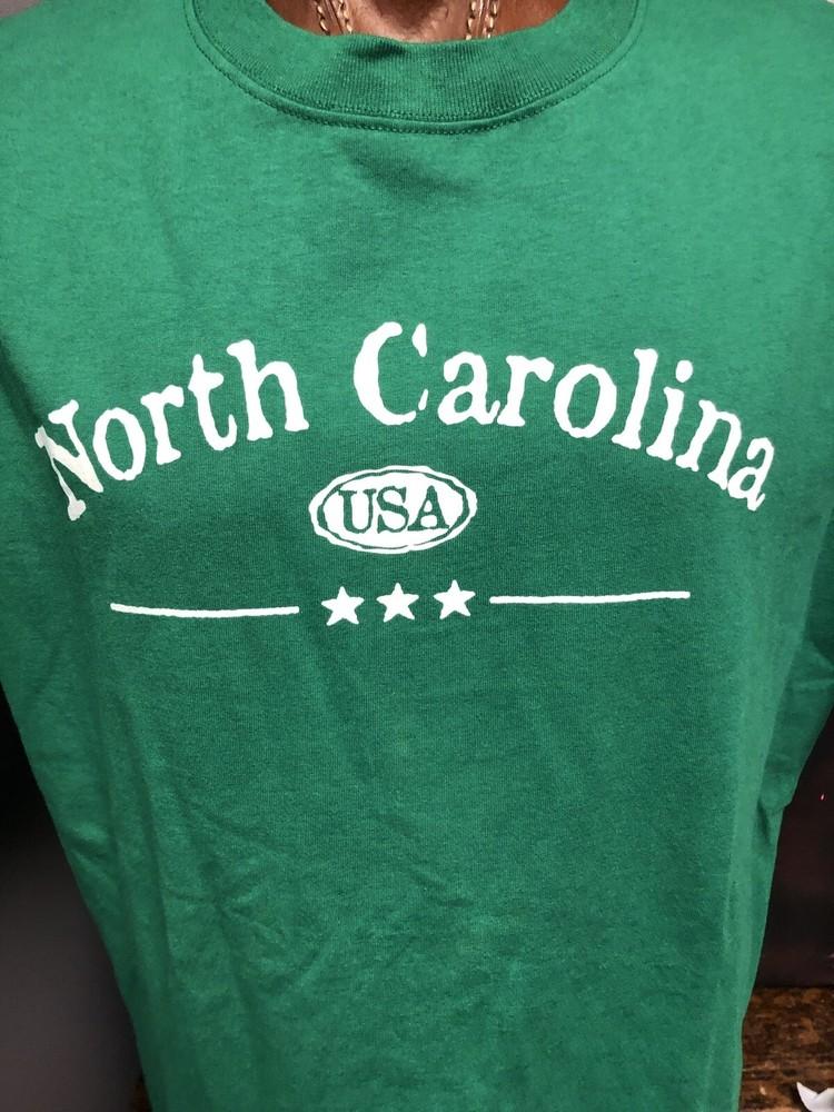 North Carolina USA Green 2XL Tshirt New