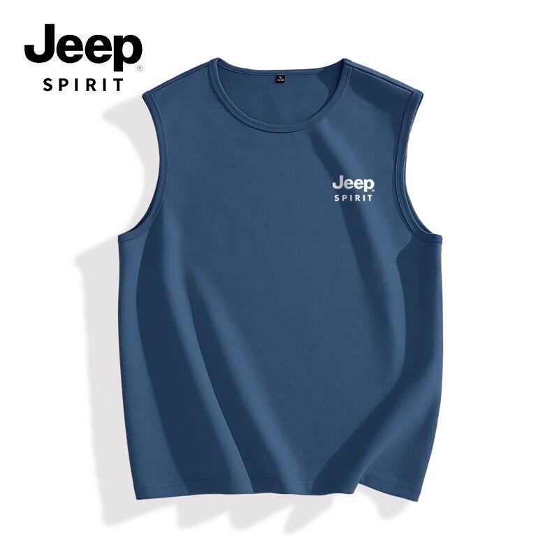 Мужской свободный хлопковый жилет JEEP SPIRIT XL