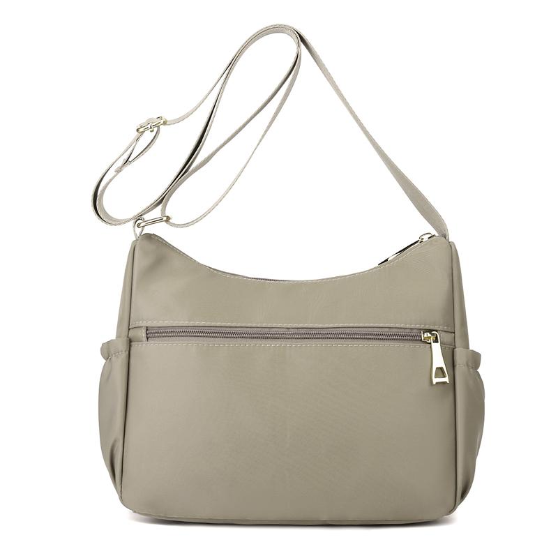 Taška přes rameno Dámská velkokapacitní nylonová crossbody taška Mother Bag Vícevrstvá taška