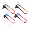 Fuse-Tap Adapter Car Electrical Appliances Jumper Connector Low Profile Mini Micro Fuse-Holder Mini Blade-Fuse Car Accessories