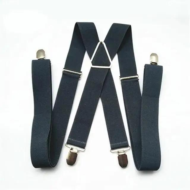 1 Pcs Fashion Women Men Unisex Clip On Braces Elastic Slim Suspender Y Back Suspenders Male Pants