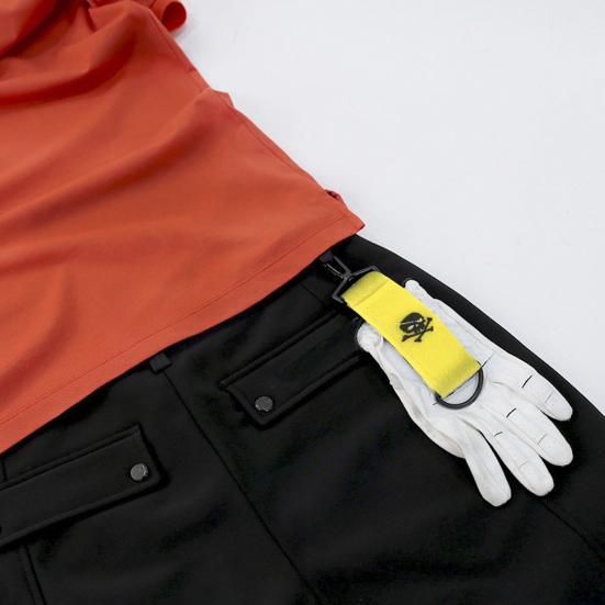 Golf Towel Carabiner Wear Resistant Portable Fine Workmanship Convenient Ultra-light Fix Polyester Golf Towel Carabiner Hook Outdoor Accessories