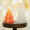 Epoxy DIY Crafts Candle Mold Xmas Tree Ornament Resin Mold Silicone Candle Mold 3D Christmas Tree