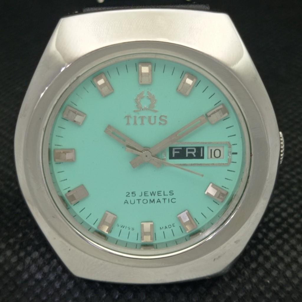 NAUDOTAS TITUS AUTOMATINIS ŠVEICARŲ VYRIŠKAS LAIKRODIS a311016-1