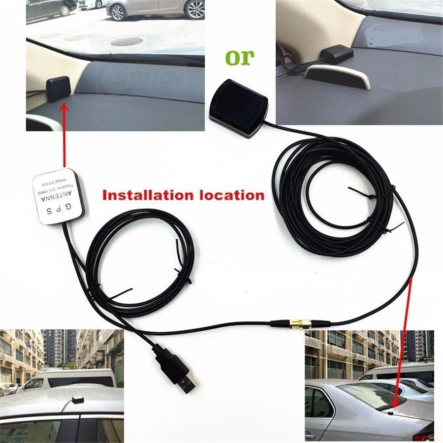Car Gps Antenna Signal Amplifier Navigation Mobile Receiver Double