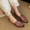 Fashion Fashion Flats Slippers Shoes For Women Mules Summer Beach Slides Female Footwear Pointed Toe Ladies Flats Slippers Sandals Shoes