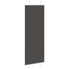 Black Pleated Blind 75X200 Cm Fabric Width 74.4 Cm