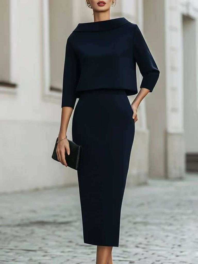 Oversized Sexy Bodycon Dress and Top Set - New Arrivals for