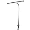 Klembordlampe Øyebeskyttende Dimmbar 3 Fargetemperatur Justerbar Svanenhals LED Bordlampe med USB