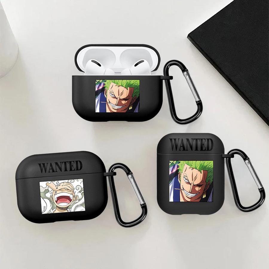 Earphone Cases Cover Case For Airpods 4 Pro2 Pro 1 2 Pro3 3 Ones Pieces Luffy Zoro