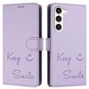 Leder Portemonnaie Flip Case mit Kartenfach Schutzhülle für Samsung Galaxy S25 S24 S23 S22 S21 S20 S10 S9 S8 S7 S6