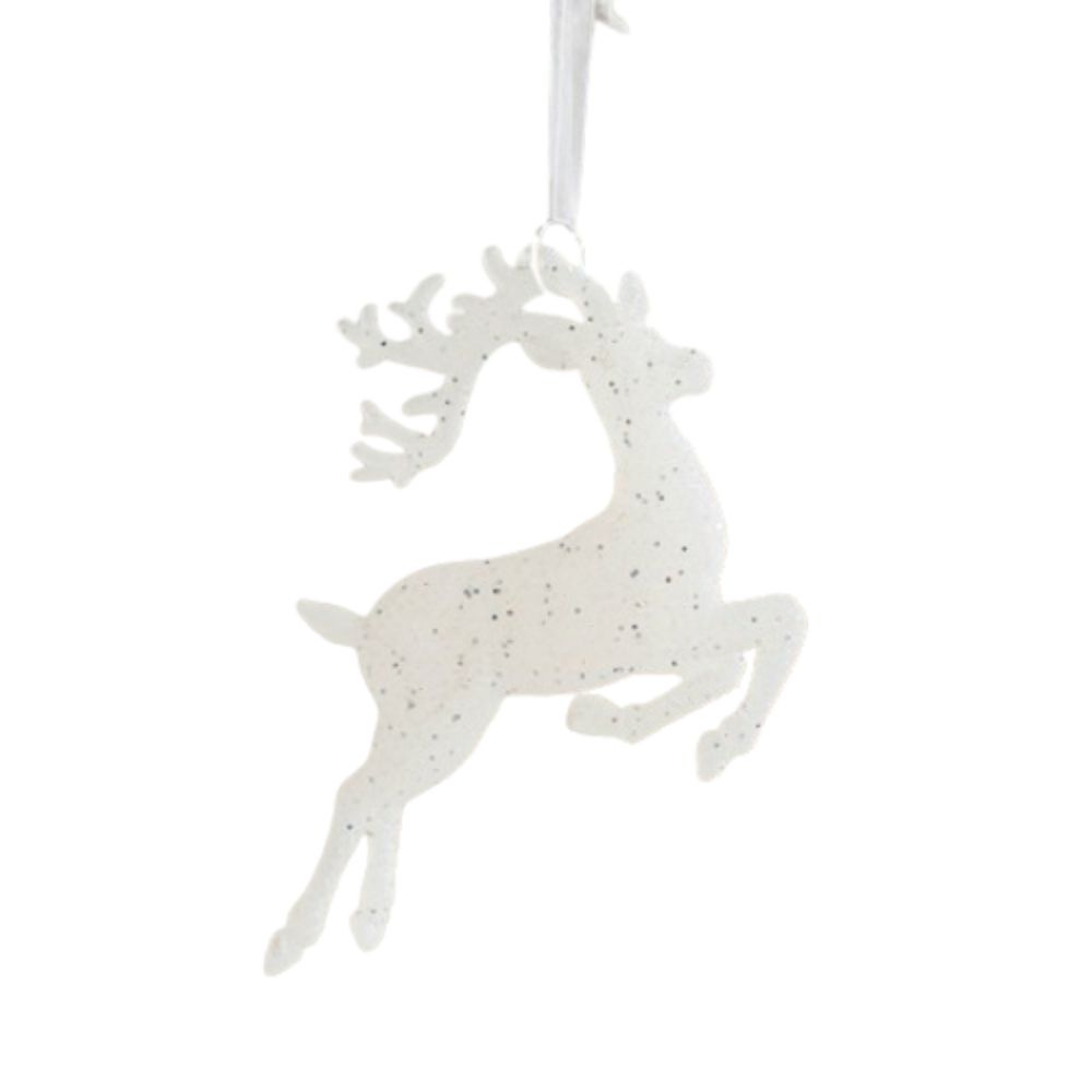 

Мультяшные Рождественские Блестящие Подвески в виде Лося, Подвесное Украшение для Рождественской Елки, Сувениры для Вечеринки white-style 4