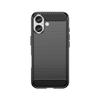 For Cover iPhone 16 Case iPhone 16 Plus Capas Shockproof Phone Back Soft TPU Carbon Fiber Case For iPhone 16 Plus Pro Max Fundas